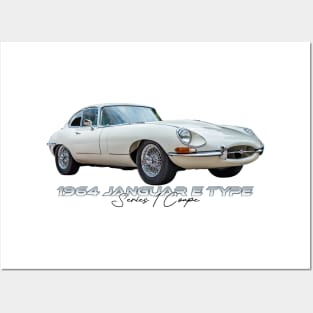 1964 Jaguar E-Type Series 1 Coupe Posters and Art